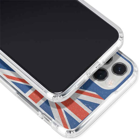 New Zealand Flag Distressed iPhone 11 Pro Clear Case